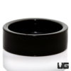 Medium Ceramic Water Dish Black